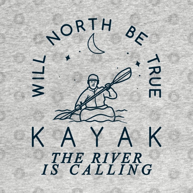 Will North Be True, The River is Calling by Blended Designs